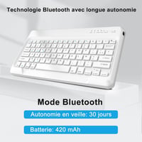IVEOPPE iPad Pro 13 2024 Bluetooth billentyűzet tok, eltávolítható, fekete 4