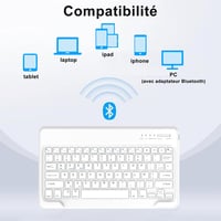 IVEOPPE iPad Pro 13 2024 Bluetooth billentyűzet tok, eltávolítható, fekete 2
