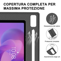 Puzdro IVEOPPE pre Lenovo Idea Tab Pro 12.7 2025 s odnímateľnou Bluetooth klávesnicou a touchpadom, kompatibilné s Lenovo Xiaoxin Pad Pro 12.7 2025, čierne 8