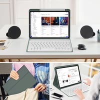 IVEOPPE Xiaomi Pad 6 11" bőr tok mágneses AZERTY billentyűzettel 9