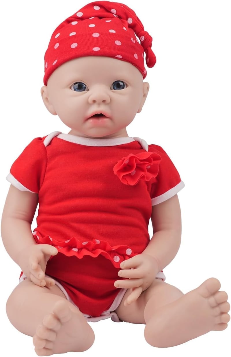 IVITA Teljes Test Szilikon Reborn Baba Nyitott Szájjal 40 cm Lány Játékbaba