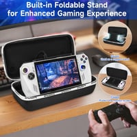 IVODEELA Asus ROG Ally kemény hordtáska fekete utazási védelem 2