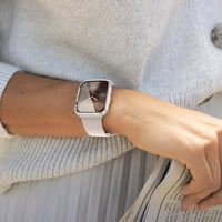 ivoler 3 bucăți husă transparentă din silicon pentru Apple Watch SE și Series 6 5 4 de 44 mm, carcasă de protecție subțire din TPU, rezistentă la șocuri, anti-zgârieturi 8