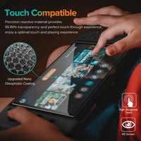 ivoler 3 db Edzett Üveg Képernyővédő Fólia Nintendo Switch 2 (2025) Modellhez - Karcálló, Buborékmentes, HD Tisztaságú Kijelzővédő 6