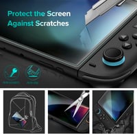 ivoler 3 db Edzett Üveg Képernyővédő Fólia Nintendo Switch 2 (2025) Modellhez - Karcálló, Buborékmentes, HD Tisztaságú Kijelzővédő 5