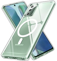 ivoler priehľadný magnetický kryt pre Samsung Galaxy Note 20 4G / 5G, kompatibilný s MagSafe, vojenská úroveň odolnosti voči nárazom, odolný voči poškriabaniu, ochranný kryt odolný voči žltnutiu 1