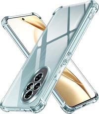 ivoler Átlátszó Szilikon Tok Honor 200 5G Telefonhoz - Ütésálló Sarkokkal, Vékony, Puha TPU Védőtok Karcálló Borítás 1
