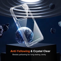 Husă din silicon transparent ivoler pentru Xiaomi 14T / Xiaomi 14T Pro, protecție de nivel militar, rezistentă la șocuri, anti-zgârieturi, husă subțire de protecție 3