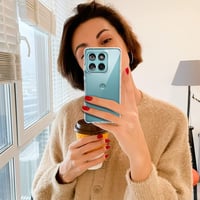 ivoler Átlátszó Tok Motorola Moto Edge 60 Fusion 5G / Moto Edge 60 5G Telefonhoz - Katonai Védelem, Ütésálló, Karcálló, Vékony Mobiltok 7