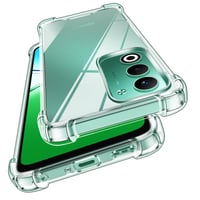 ivoler Priehľadný kryt pre OPPO A5 4G / 5G / OPPO A5m, s vojenským štandardom odolnosti proti nárazom a rohovými výstužami, priehľadné puzdro odolné proti poškriabaniu 1