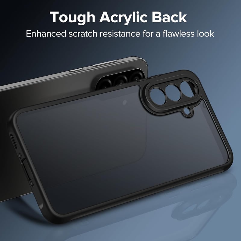 iVoler Samsung Galaxy A56 5G Tok Katonai Védelemmel + 2db Edzett Üveg, Kameravédő, Mattított Hátlap, Ujjlenyomatmentes Védőtok