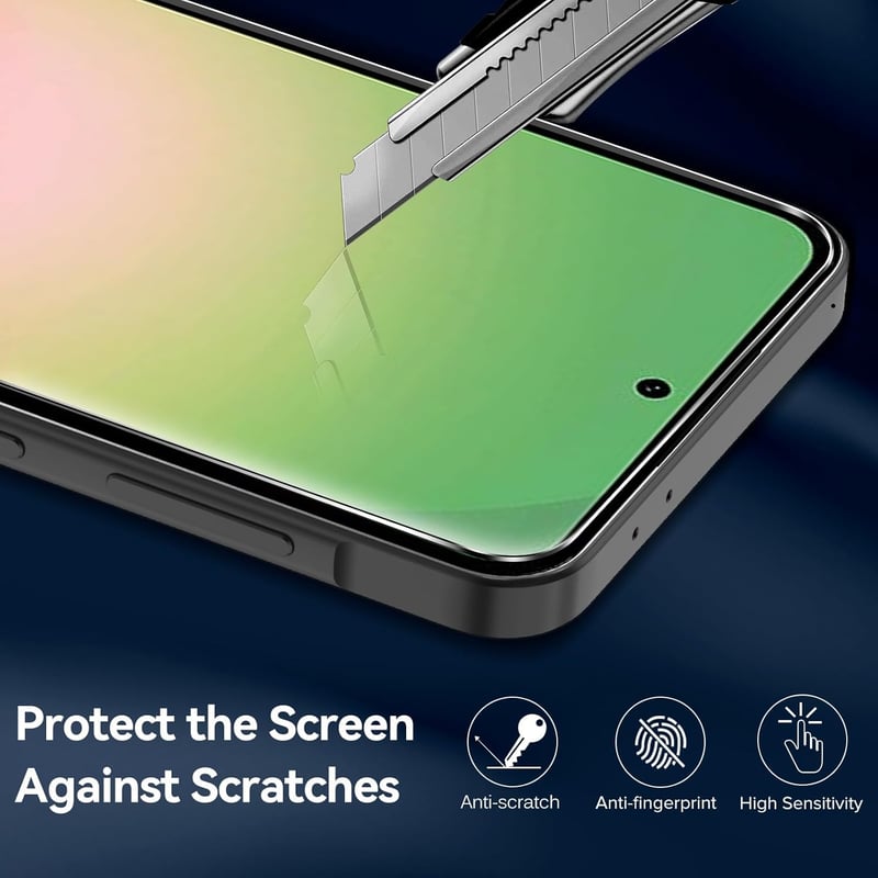 iVoler Samsung Galaxy A56 5G Tok Katonai Védelemmel + 2db Edzett Üveg, Kameravédő, Mattított Hátlap, Ujjlenyomatmentes Védőtok