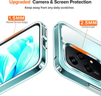 ivoler Soha nem sárguló átlátszó tok Honor 200 Lite 5G készülékhez, ütés és karcálló, vékony védőtok, (nem Honor 200) 5
