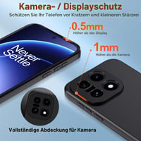 Husă din silicon ivoler pentru OnePlus 15 cu protecție pentru cameră, carcasă de protecție din TPU negru mat, ultra-subțire, rezistentă la șocuri, capac spate flexibil anti-zgârieturi 3