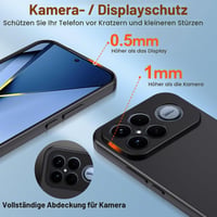 Silikónový kryt ivoler pre Xiaomi Poco F8 Ultra 5G, s úplnou ochranou fotoaparátu, ultratenký, flexibilný, matný čierny ochranný kryt z TPU, odolný voči nárazom a poškriabaniu 3
