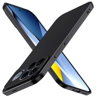 Silikónový kryt ivoler pre Xiaomi Poco F8 Ultra 5G, s úplnou ochranou fotoaparátu, ultratenký, flexibilný, matný čierny ochranný kryt z TPU, odolný voči nárazom a poškriabaniu 1