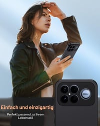 Silikónový kryt ivoler pre Xiaomi Poco F8 Ultra 5G, s úplnou ochranou fotoaparátu, ultratenký, flexibilný, matný čierny ochranný kryt z TPU, odolný voči nárazom a poškriabaniu 7