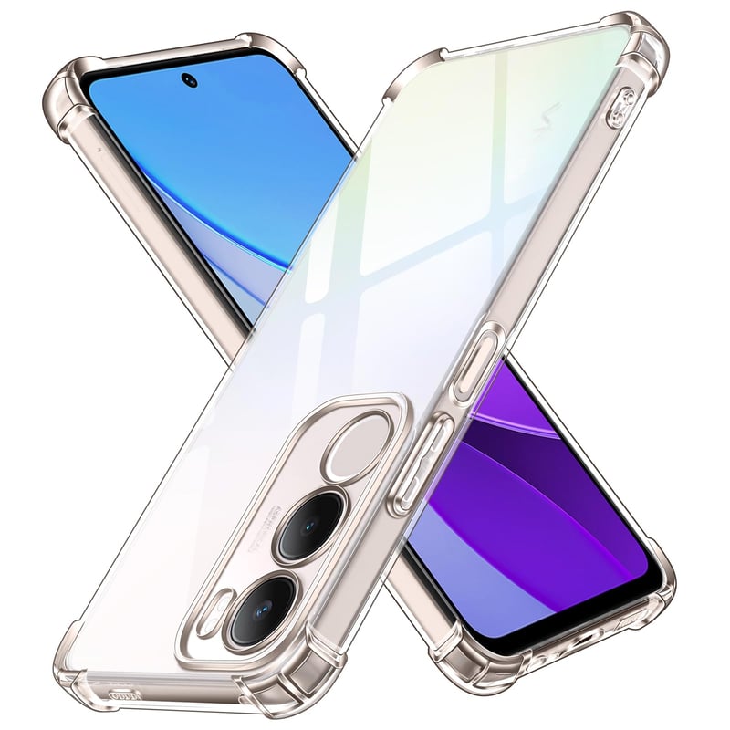ivoler TPU silikónový kryt na Vivo Y19s / Vivo Y29 5G - priehľadný