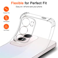 ivoler TPU silikónový kryt na Vivo Y19s / Vivo Y29 5G - priehľadný 5