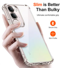 ivoler TPU silikónový kryt na Vivo Y19s / Vivo Y29 5G - priehľadný 8