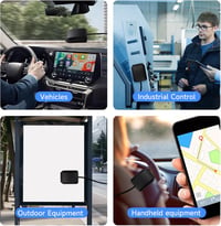 iwui Fakra C GPS Antenna autóhoz mágneses alappal, vízálló navigációs antenna teherautóhoz és hajóhoz 6