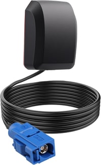 iwui Fakra C GPS Antenna autóhoz mágneses alappal, vízálló navigációs antenna teherautóhoz és hajóhoz 1
