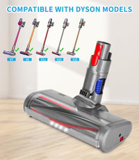 Ixydor Dyson V7 V8 V10 V11 V15 LED kefe szőnyeghez és kemény padlóhoz 2