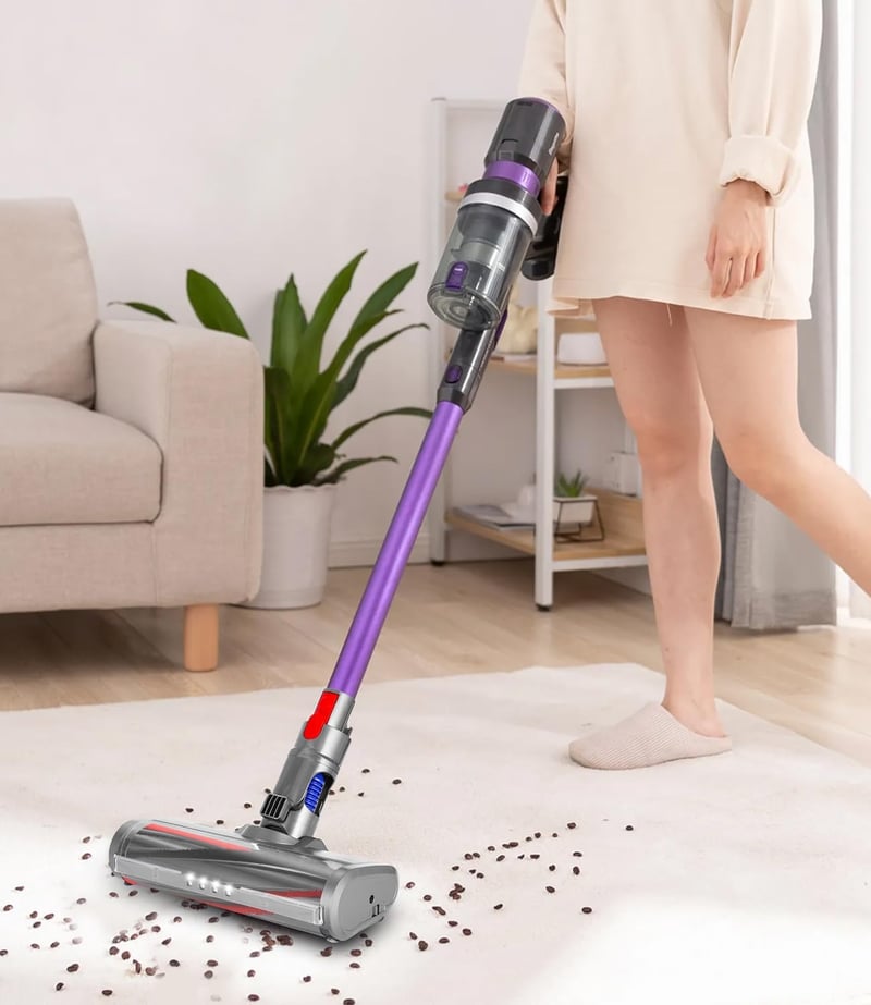 Ixydor Dyson V7 V8 V10 V11 V15 LED kefe szőnyeghez és kemény padlóhoz