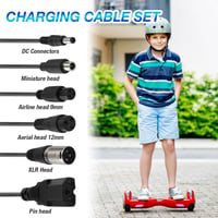 IXYHKB elektromos roller töltő 42V 2A - 6 csatlakozóval, Xiaomi M365 kompatibilis 3