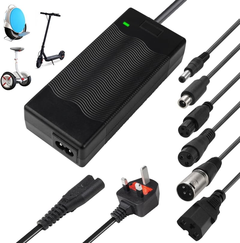 IXYHKB elektromos roller töltő 42V 2A - 6 csatlakozóval, Xiaomi M365 kompatibilis