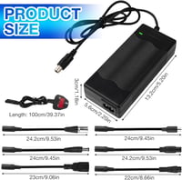 IXYHKB elektromos roller töltő 42V 2A - 6 csatlakozóval, Xiaomi M365 kompatibilis 2