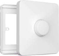 IYOKI Pro Switch Cover Philips Smart Button kapcsolóvédő, Hue kompatibilis adapter, 1-sebességes, matt műanyag, 2 darabos csomag 1