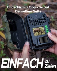 iZEEKER Vadvilág Kamera 940nm Infravörös, Mozgásérzékelő, Éjjellátó, IP66 Vízálló 4