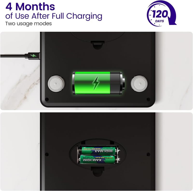 izeyu Digitális Konyhai Mérleg USB-C 15kg Precíziós Élelmiszer Mérő