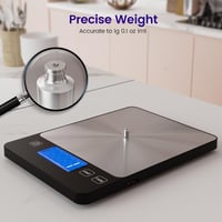 izeyu Digitális Konyhai Mérleg USB-C 15kg Precíziós Élelmiszer Mérő 6