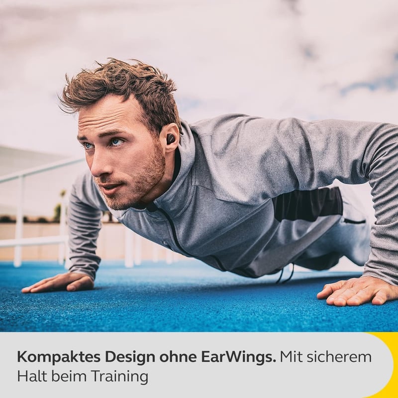 Jabra Elite 3 Active vezeték nélküli fülhallgató ANC zajszűréssel és vízálló sportdesignnal - black, Elite 3