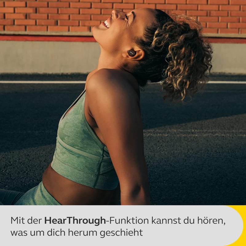 Jabra Elite 3 Active vezeték nélküli fülhallgató ANC zajszűréssel és vízálló sportdesignnal - black, Elite 3
