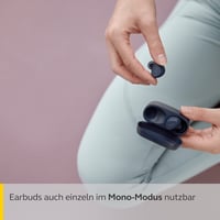 Bluetooth slúchadlá Jabra Elite 4 Active – True Wireless, aktívne potlačenie hluku, 4 mikrofóny, funkcia HearThrough, tmavomodrá 10