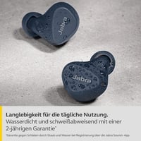Bluetooth slúchadlá Jabra Elite 4 Active – True Wireless, aktívne potlačenie hluku, 4 mikrofóny, funkcia HearThrough, tmavomodrá 4