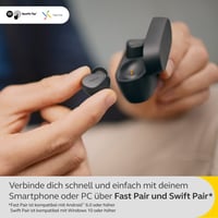 Jabra Elite 4 Bluetooth Fülhallgató Aktív Zajszűréssel, Multipoint — gumiharangok és töltőkábel nélkül (állapot: lásd a 2. képet) 8