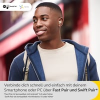 Căști In-Ear Wireless Jabra Elite 4 cu Anulare Activă a Zgomotului - Bluetooth, Spotify Tap, Google Fast Pair, Microsoft Swift Pair, Multipoint - Gri Închis 5