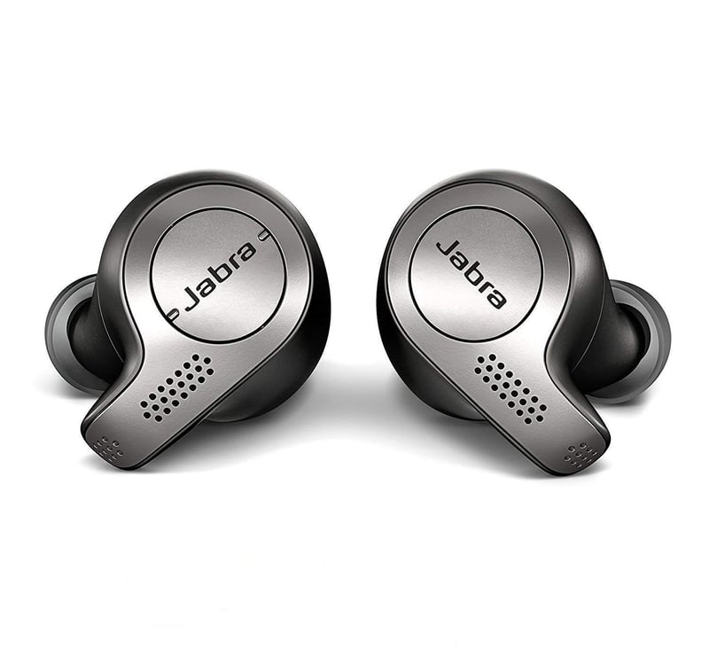 Bezdrôtové slúchadlá Jabra Elite 65t True Wireless s pasívnym potlačením hluku, technológiou 4 mikrofónov, titánová čierna – renovované