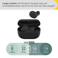 Căști in-ear wireless Bluetooth Jabra Elite 8 Active cu anulare adaptivă a zgomotului (ANC), 6 microfoane, rezistente la apă și transpirație, negru 5