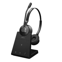 Káblové stereo slúchadlá s mikrofónom Jabra Engage 45 SE na kancelárske použitie, optimalizované pre UC 1
