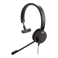 Náhlavná súprava Jabra Evolve 30 II Mono – mikrofón s potlačením hluku, LED indikátory, konektor USB-C/A, čierna – certifikovaná pre zjednotenú komunikáciu 4