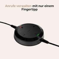 Stereo headset Jabra Evolve 30 II UC s mikrofónom s potlačením hluku, LED indikátorom, USB-C/A konektorom, čierny 5