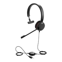 Stereo headset Jabra Evolve 30 II UC s mikrofónom s potlačením hluku, LED indikátorom, USB-C/A konektorom, čierny 4