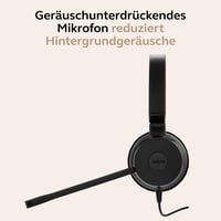 Stereo headset Jabra Evolve 30 II UC s mikrofónom s potlačením hluku, LED indikátorom, USB-C/A konektorom, čierny 8