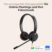 Stereo headset Jabra Evolve 30 II UC s mikrofónom s potlačením hluku, LED indikátorom, USB-C/A konektorom, čierny 3