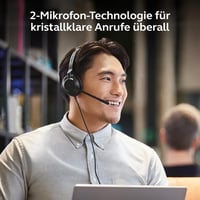 Káblová stereofónna náhlavná súprava Jabra Evolve2 30 SE s potlačením hluku mikrofónu, čierna 4